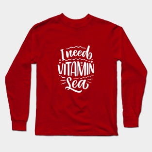 Vitamin Sea Long Sleeve T-Shirt